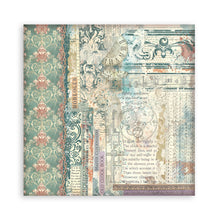 Stamperia - Gardens of Time Collection 8” x 8” Pad - 10 Double Faced Sheets