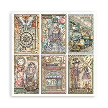 Stamperia - Gardens of Time Collection 8” x 8” Pad - 10 Double Faced Sheets