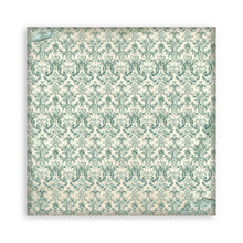 Stamperia - Gardens of Time Collection 8” x 8” Pad - 10 Backgrounds Double Faced Sheets
