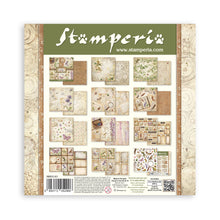 Stamperia - All Around Collection 8” x 8” Pad - 10 Double Faced Sheets