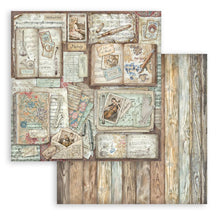 Stamperia Symphony Collection 8" x 8" Paper Pad – 10 Double-Faced Sheets