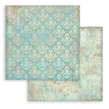 Stamperia Symphony Collection 8" x 8" Paper Pad – 10 Background Double-Faced Sheets
