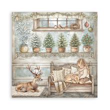 Stamperia - White Christmas - 8" x 8" Paper Pad – 10 Double-Faced Sheets