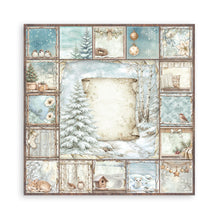 Stamperia - White Christmas - 8" x 8" Paper Pad – 10 Double-Faced Sheets