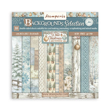 Stamperia - White Christmas - 8" x 8" Paper Pad – 10 Background Double-Faced Sheets