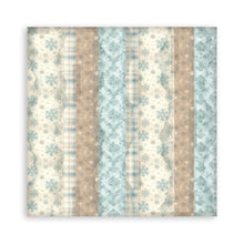 Stamperia - White Christmas - 8" x 8" Paper Pad – 10 Background Double-Faced Sheets