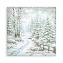 Stamperia - White Christmas - 8" x 8" Paper Pad – 10 Background Double-Faced Sheets