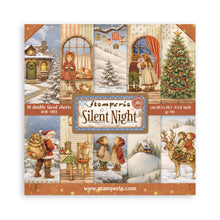Stamperia - Silent Night - 8" x 8" Paper Pad – 10 Double-Faced Sheets