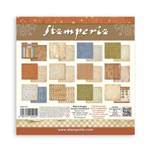 Stamperia - Silent Night - 8" x 8" Paper Pad – 10 Background Double-Faced Sheets