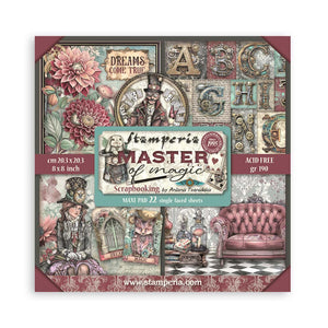 Stamperia Master of Magic Paper Pads BUNDLE - SBBKIT01 - 6 Pads