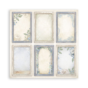 Stamperia Timeless 8” x 8” Pad - 22 single faced sheets - SBBSXB13