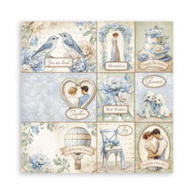 Stamperia Timeless 8” x 8” Pad - 22 single faced sheets - SBBSXB13