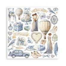 Stamperia Timeless 8” x 8” Pad - 22 single faced sheets - SBBSXB13