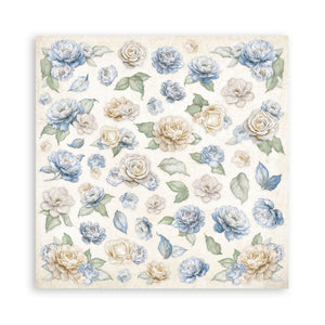 Stamperia Timeless 8” x 8” Pad - 22 single faced sheets - SBBSXB13