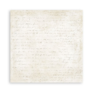 Stamperia Timeless 8” x 8” Pad - 22 single faced sheets - SBBSXB13