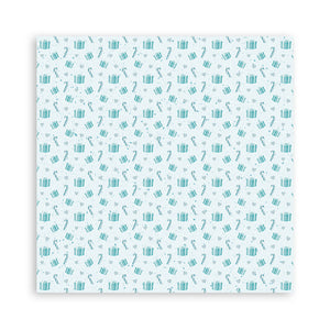 Stamperia Candy Christmas 8” x 8” Pad - 22 single faced sheets - SPSBBSXB15