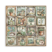 Stamperia Herbarium Silvae Collection 8” x 8” Maxi Pad - 22 single faced sheets