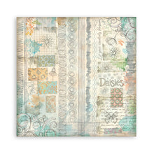 Stamperia Daisy Art Collection 8” x 8” Maxi Pad - 22 single faced sheets
