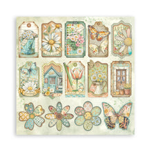 Stamperia Daisy Art Collection 8” x 8” Maxi Pad - 22 single faced sheets