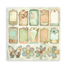 Stamperia Daisy Art Collection 8” x 8” Maxi Pad - 22 single faced sheets