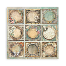 Stamperia - Gardens of Time Collection 8” x 8” Maxi Pad - 22 single faced sheets