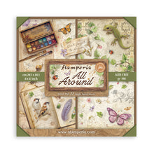 Stamperia - All Around Collection 8” x 8” Maxi Pad - 22 single faced sheets