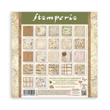 Stamperia - All Around Collection 8” x 8” Maxi Pad - 22 single faced sheets