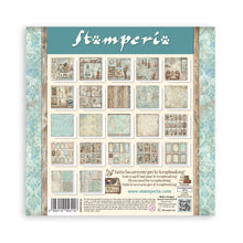 Stamperia Symphony Collection 8" x 8" Maxi Pad – 22 Single-Faced Sheets