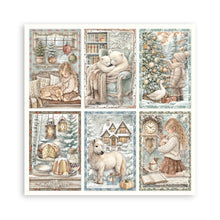 Stamperia - White Christmas - 8"x8" Single Faced Maxi Pad – 22 Single-Faced Sheets