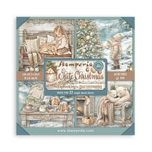 Stamperia - White Christmas - 8"x8" Single Faced Maxi Pad – 22 Single-Faced Sheets
