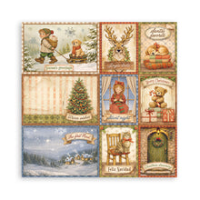 Stamperia - Silent Night - 8"x8" Single Faced Maxi Pad – 22 Single-Faced Sheets