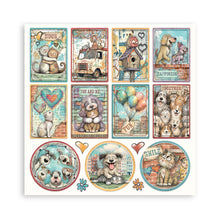 Stamperia Furry Friends 2 – 8 × 8" Maxi Paper Pad – 22 Single-Sided Sheets delayed dispatch