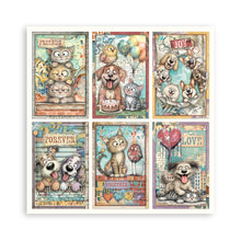 Stamperia Furry Friends 2 – 8 × 8" Maxi Paper Pad – 22 Single-Sided Sheets delayed dispatch