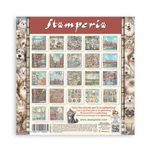 Stamperia Furry Friends 2 – 8 × 8" Maxi Paper Pad – 22 Single-Sided Sheets delayed dispatch