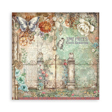 Stamperia - Gardens of Time Collection 12” x 12” Maxi Pad - 22 single faced sheets