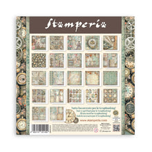 Stamperia - Gardens of Time Collection 12” x 12” Maxi Pad - 22 single faced sheets