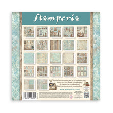 Stamperia Symphony Collection 12" x 12" Maxi Pad – 22 Single-Faced Sheets