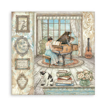 Stamperia Symphony Collection 12" x 12" Maxi Pad – 22 Single-Faced Sheets