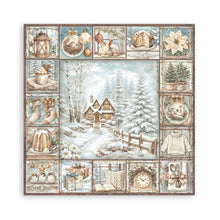 Stamperia - White Christmas - 12"x12" Single Faced Maxi Pad – 22 Single-Faced Sheets