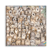 Stamperia Furry Friends 2 12 × 12" Maxi Paper Pad – 22 Single-Sided Sheets