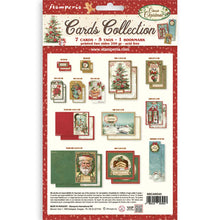 Stamperia - Classic Christmas - Cards Collection – 7 Cards, 5 Tags & 1 Bookmark