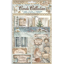 Stamperia - White Christmas - Cards Collection – 7 Cards, 5 Tags & 1 Bookmark