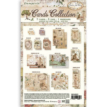 Stamperia Flowers and Poems Collection Cards Collection – 7 Cards, 5 Tags & 1 Bookmark