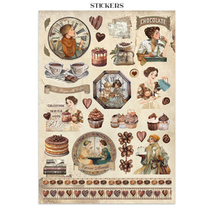 Stamperia Coffee & Chocolate Collection - Junk Journal A4
