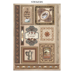 Stamperia Coffee & Chocolate Collection - Junk Journal A4