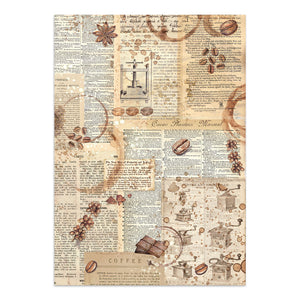 Stamperia Coffee & Chocolate Collection - Junk Journal A4