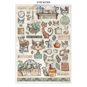Stamperia Furry Friends Collection - Junk Journal A4