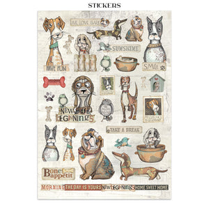 Stamperia Furry Friends Collection - Junk Journal A4