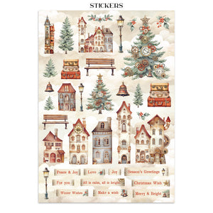 Stamperia Gear Up For Christmas Collection - Junk Journal A4