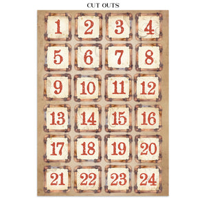 Stamperia Gear Up For Christmas Collection - Junk Journal A4